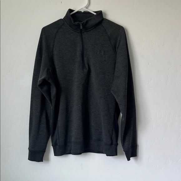 Under Armour Other - Under Armour ColdGear Quarter Zip Pullover Charcoal Loose‎ Fit Men’s Large